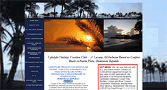 Desktop Screenshot of dominicanluxuryresort.com