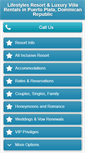 Mobile Screenshot of dominicanluxuryresort.com